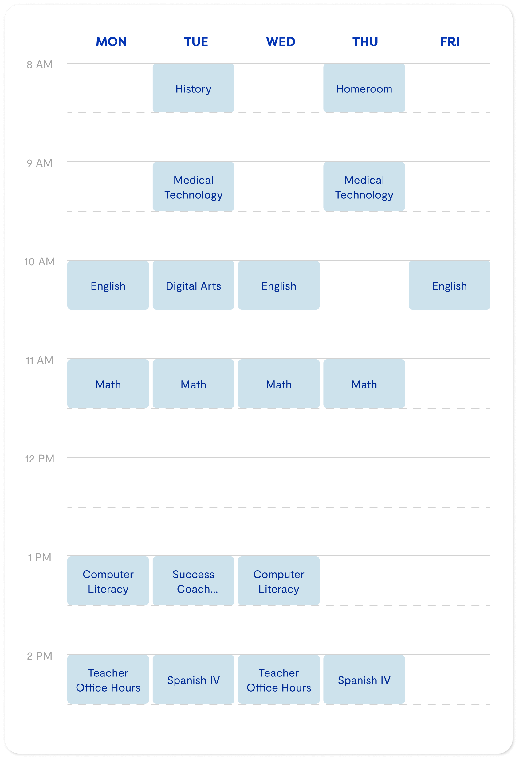 Mia image 12 (name Class Schedule)