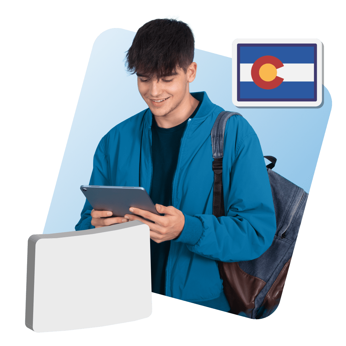 A Colorado high school diploma featuring the state seal and official signatures, symbolizing academic achievement and graduation.