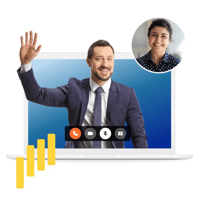 Participants in a video call on Zoom, demonstrating remote teamwork and digital interaction in a professional setting.