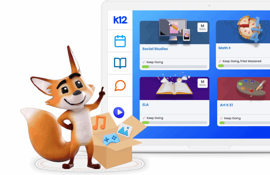 Strider pointing at curriculum